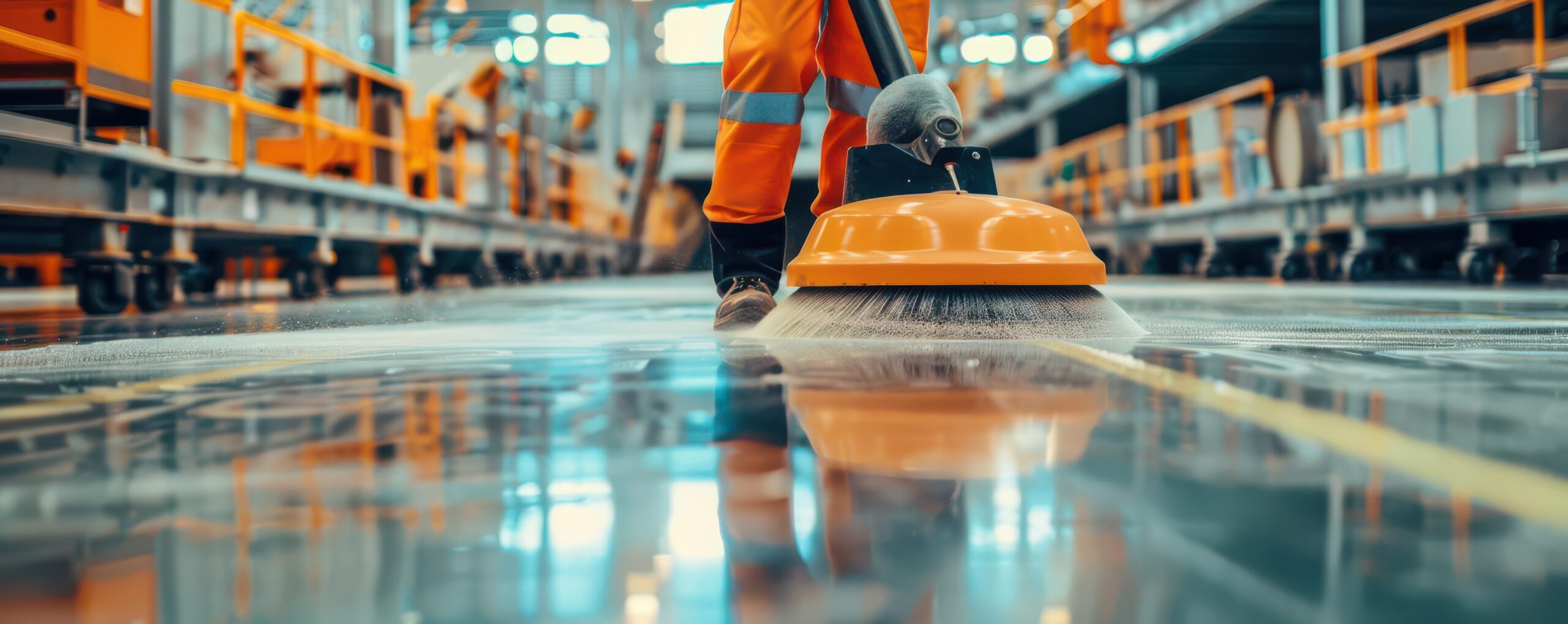 Detailed commercial cleaning and floor care in a Taunton MA office